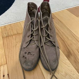 Madden girl wedge booties